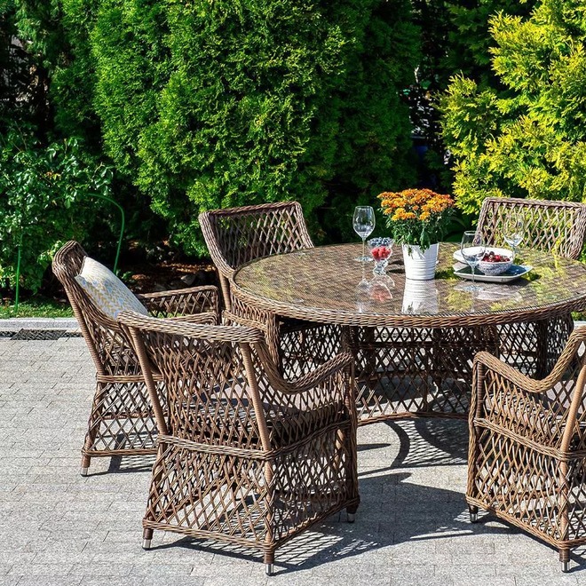 Кресло Латте коричневое