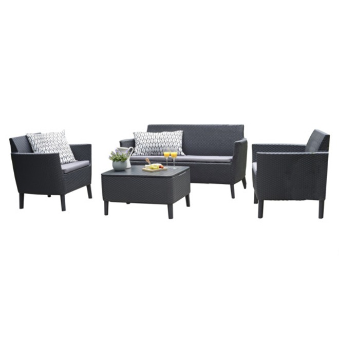 Комплект Salemo set with 3 seat sofa